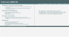 Desktop Screenshot of legalarium.com